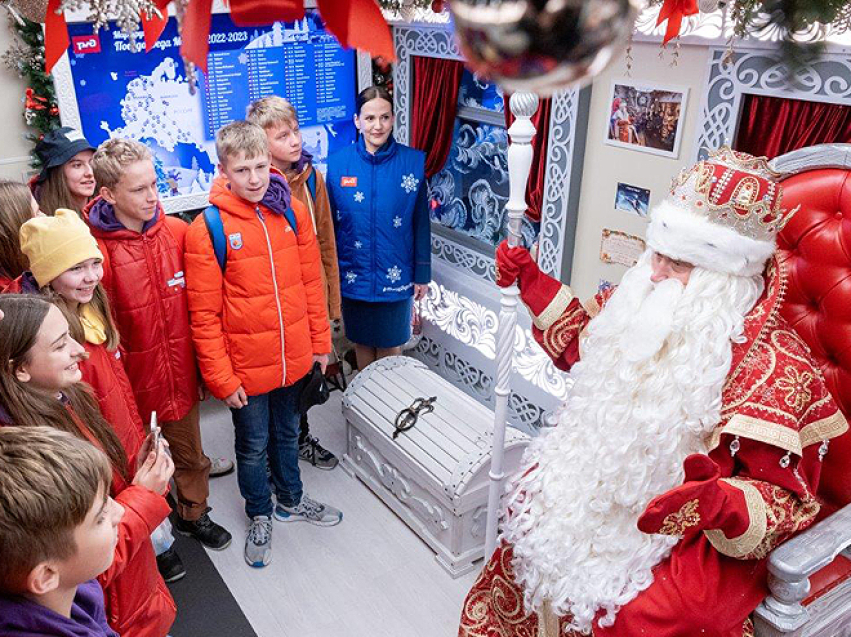 ​Дед Мороз из Великого Устюга приедет в Забайкалье на поезде